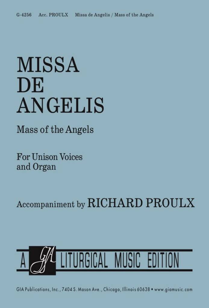 Missa de Angelis/Mass of the Angels - Choral ed